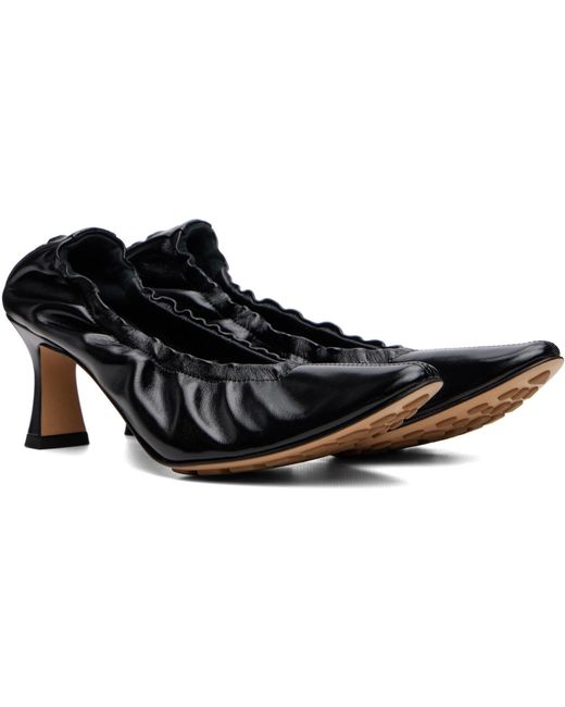 Bottega Veneta Black Sofia Heels