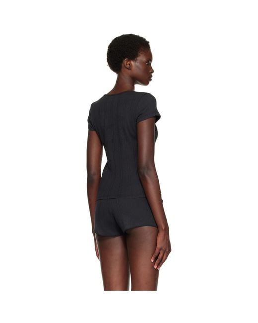 Cou Cou Black 'The Baby' T-Shirt