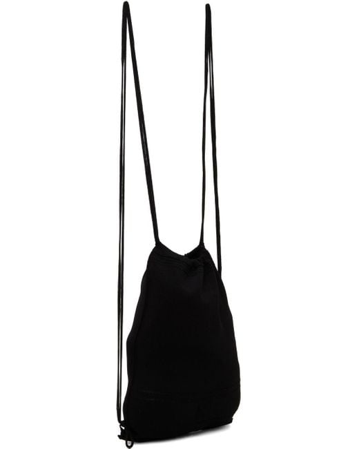 Low Classic Punching String Backpack in Black for Men Lyst