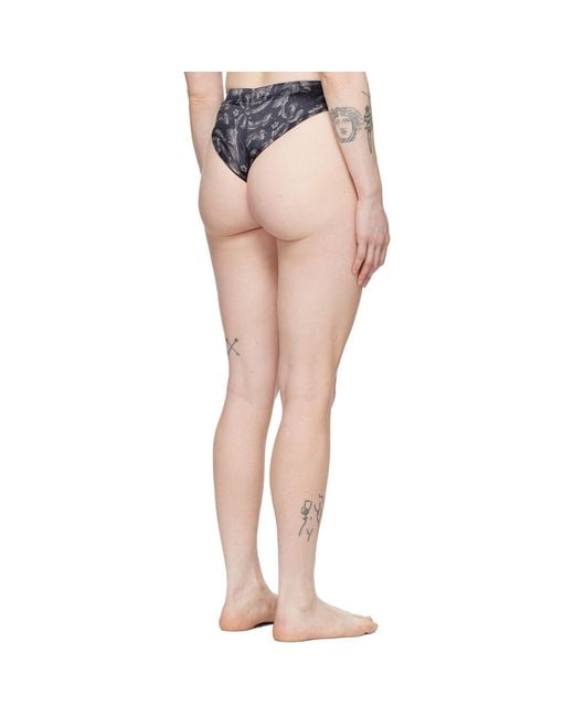 Versace Black Barocco Briefs