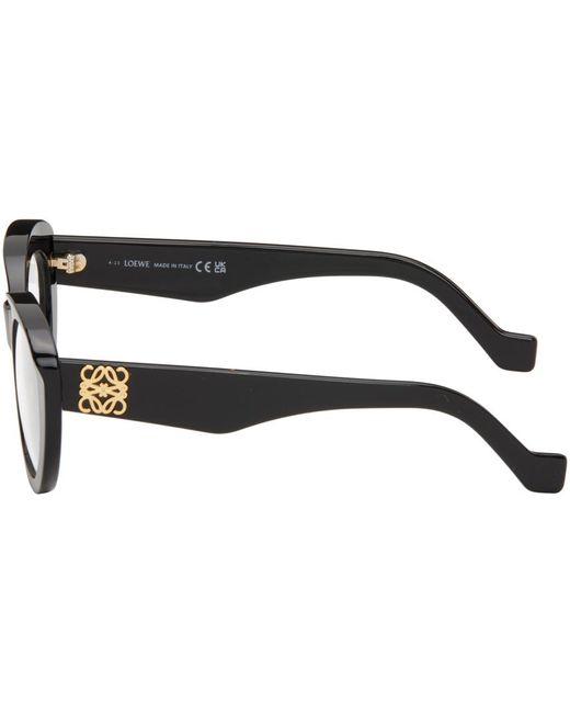 Loewe Black Chunky Anagram Glasses