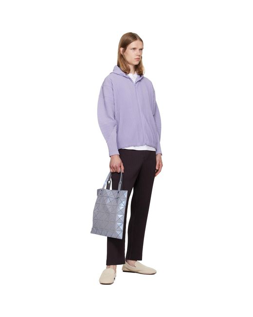 Issey Miyake Blue Lucent One-Tone Tote for men