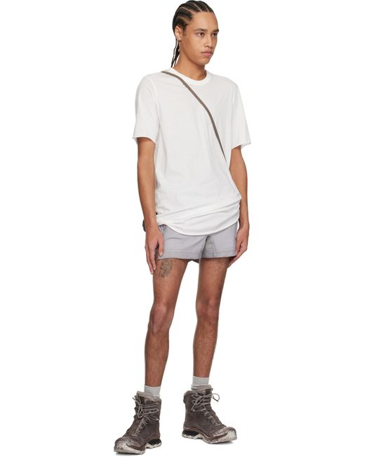 Boris Bidjan Saberi 11 White Ts1B T-Shirt for men