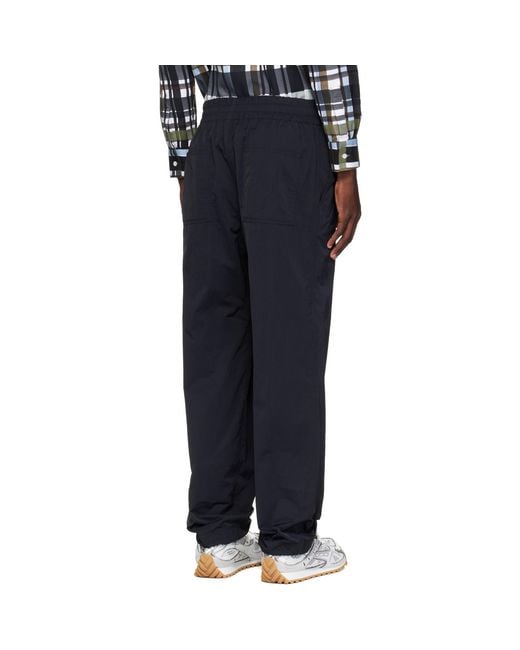 Bottega Veneta Blue Elasticated Straight Track Pants for men