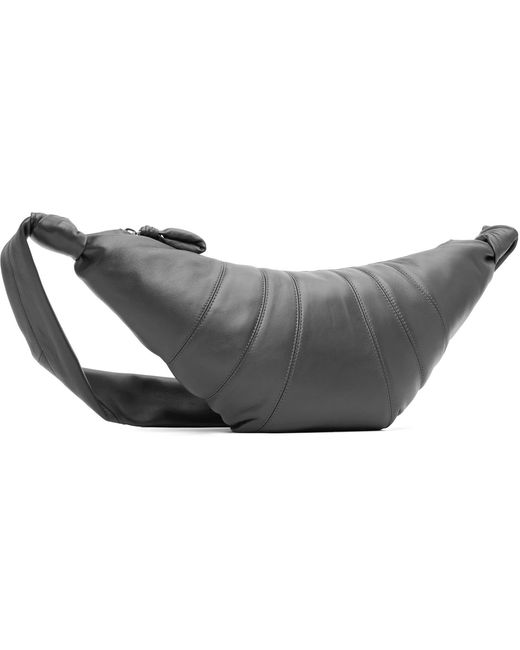 Lemaire Black Medium Croissant Bag
