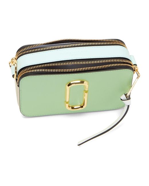 Marc Jacobs Green Logo Strap Snapshot Camera Bag at FORZIERI