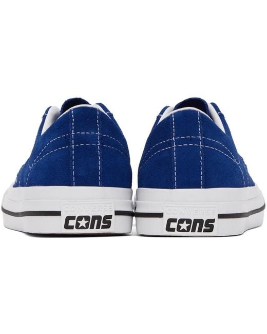 Converse Blue One Star Pro Low Top Sneakers for men