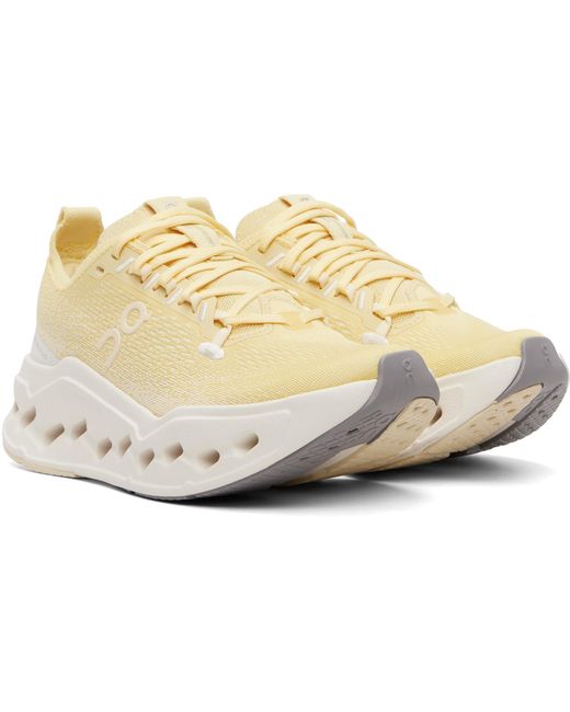 On Shoes Natural Cloudsurfer Max Sneakers