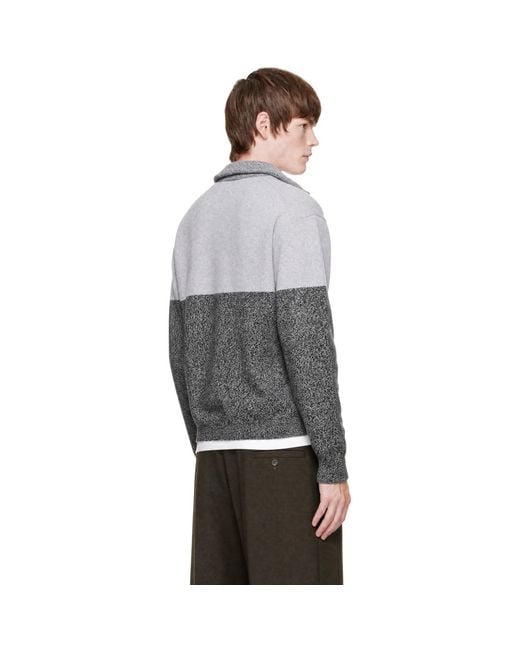 Jacquemus Gray 'Le Camionneur Orlando' Turtleneck for men