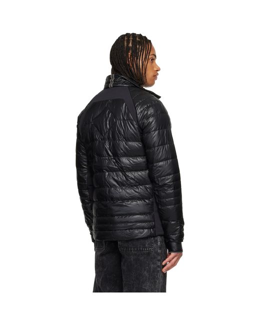 Canada Goose Black Hybridge Lite Down Jacket for men