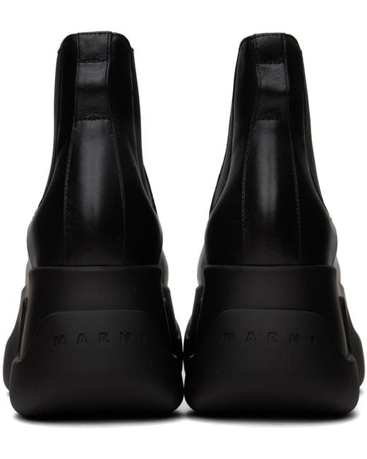 【関税込み】Marni ブラック Chunky チェルシーブーツ Marni Chunky チェルシーブーツ ブラック | Lyst