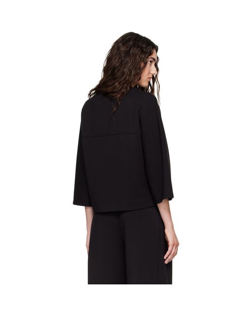 Weekend by Maxmara Black Vasto Sweatshirt