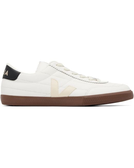 Veja Black Off- Panenka Leather Sneakers for men