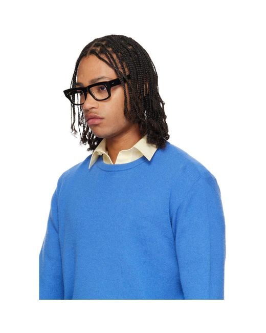 Dita Eyewear Black Cosmohacker Optical Glasses for men
