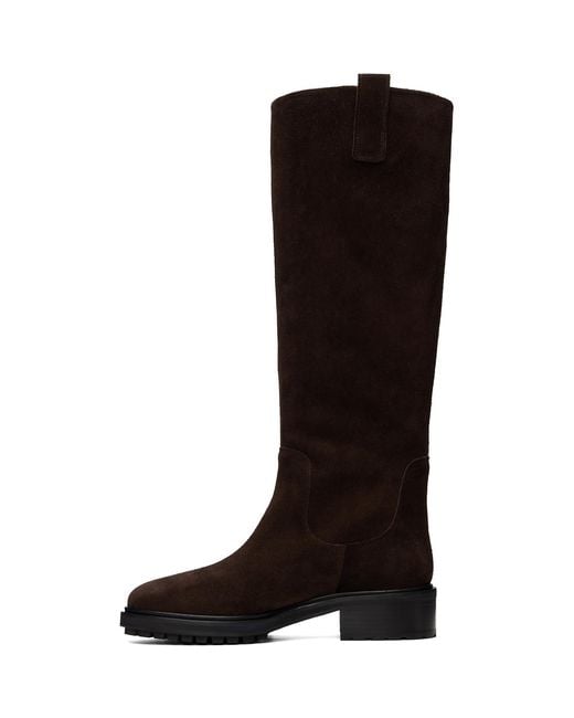 Aeyde Black Henry Knee-High Boots