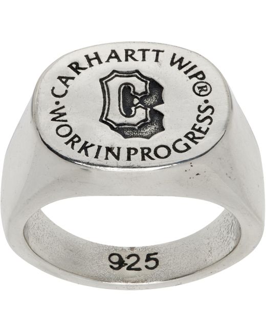 アクセサリー carhartt wip VARSITY SIGNET RING Carhartt WIP Varsity Signet Ring