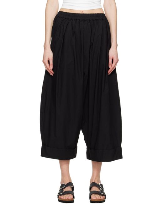 Toogood Black 'the Baker' Trousers