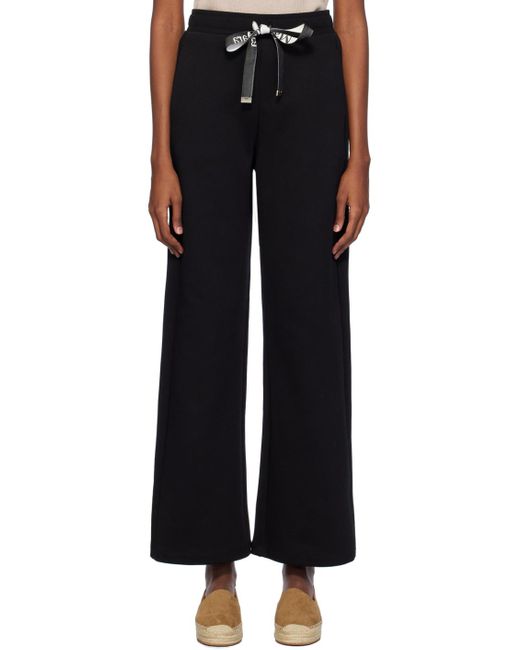 Pantalon de détente badia noir Max Mara en coloris Black