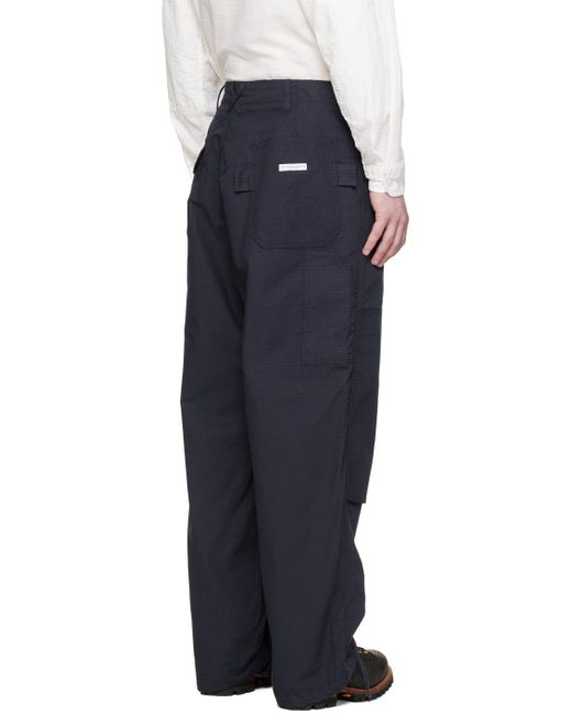 Enginee garments pantalon de peintre bleu marine Engineered Garments pour homme en coloris Black