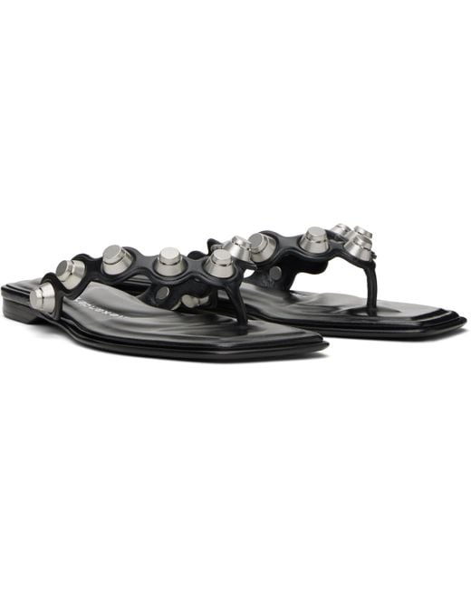 Alexander Wang Rexa Cage Sliders Black main image 1