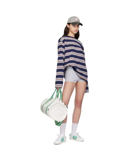 Sporty & Rich Black Adidas Originals Edition Blanc Sneakers