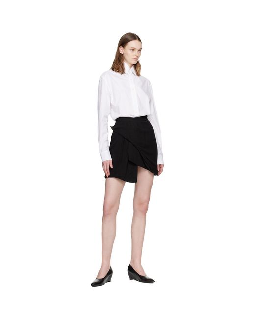 Vivienne Westwood Black Viscose Gauze Zora Miniskirt
