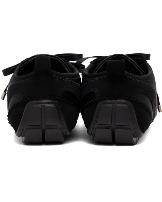 Simone Rocha Black Ballerina Grip Sneakers for men