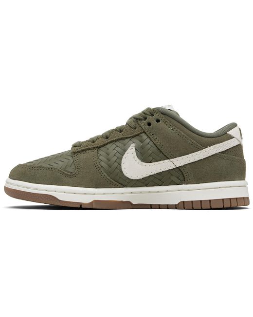 Nike Black Khaki Dunk Low Premium Se Sneakers