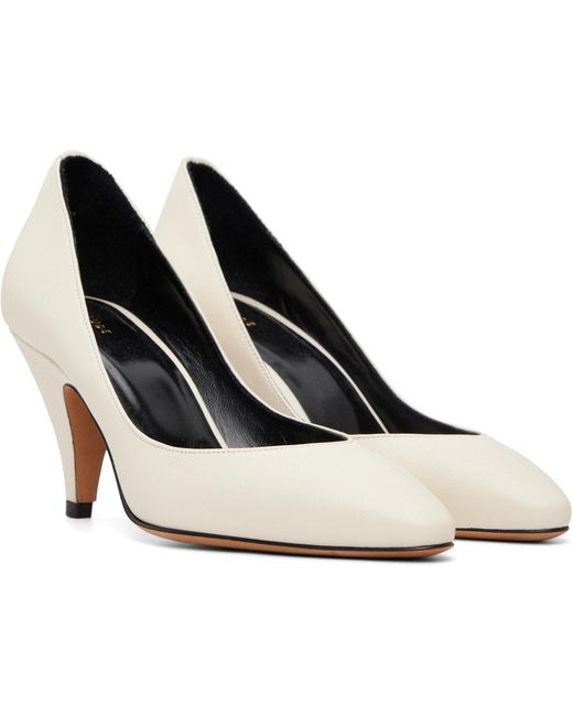 Jude White Haze Pump Heels