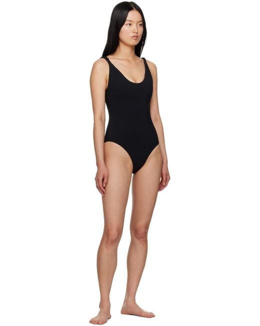 Totême  Toteme Black Twist One-piece Swimsuit