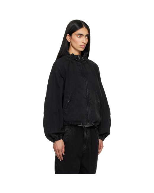 Isabel Marant Black Plume Jacket