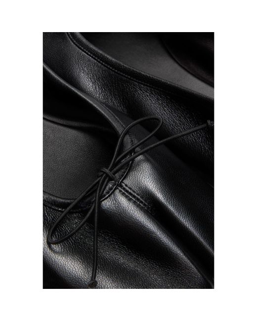 Christen Black Ssense Exclusive Tabi Stretch Ballerina Flats