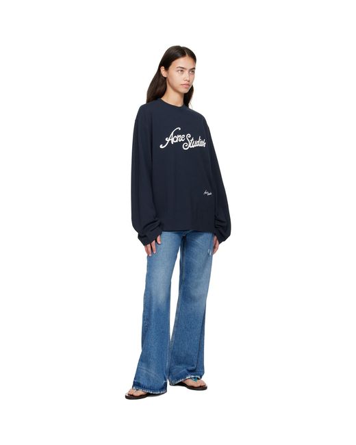 Acne Blue Regular Fit 2021F Jeans