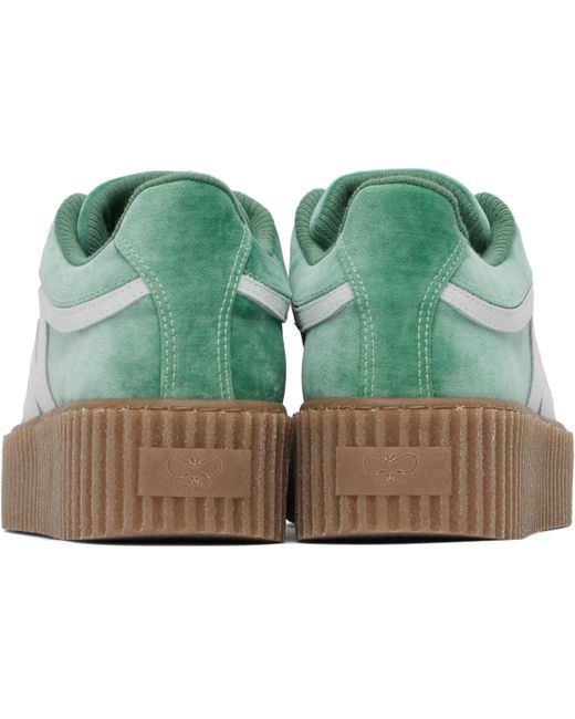 Baskets Dedalo Vertes Weekend by Maxmara en coloris Green