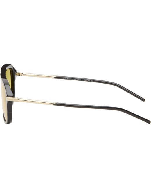 Givenchy Brown Gv One Aviator Sunglasses