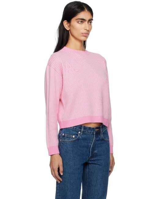 A.P.C. . Pink Daisy Sweater