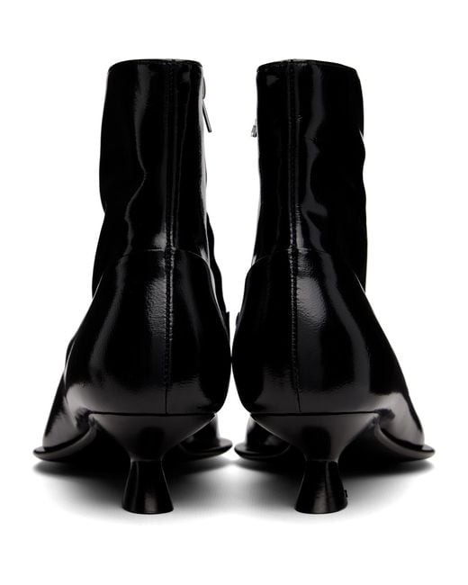 Marni Black Leather Boots