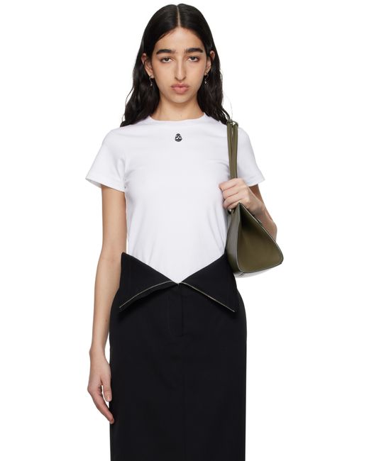 Tシャツ・カットソー ALEXANDER MCQUEEN CUT AND SEW COTTON TOP McQueen Cut & Sew T-Shirt in Black | Lyst