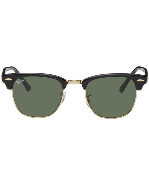 Ray-Ban Green Clubmaster Classic Sunglasses for men