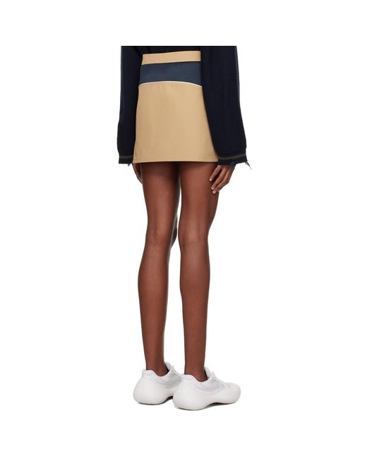 Ambush Black Sponge Miniskirt