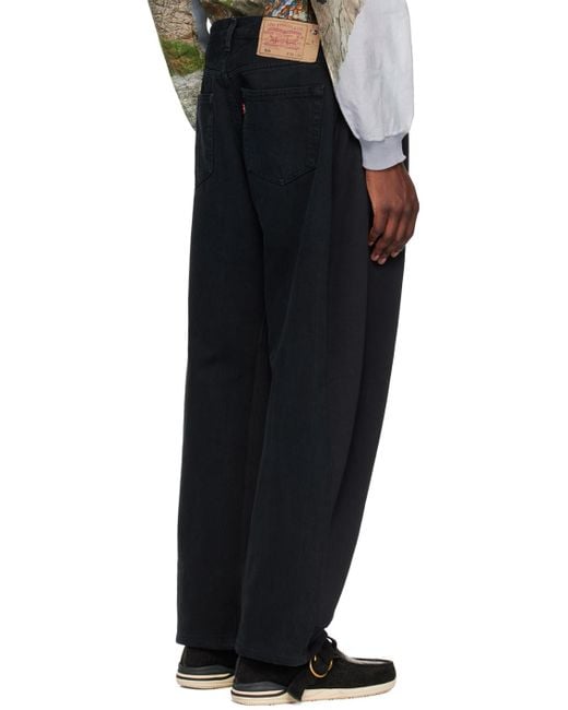 Blessのブラック 3099 Overjoggingjeans デニム スウェットパンツが 