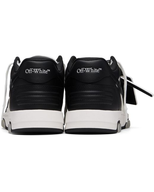 Off-White c/o Virgil Abloh Black Out Of Office Sneakers for men