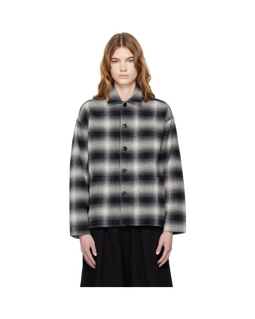 YMC Black Pj Overshirt
