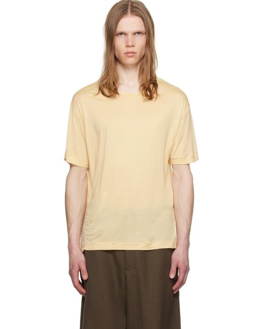 メンズ Lemaire ソフト Tシャツ Multicolor