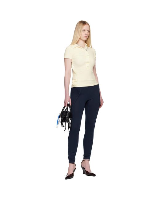 OTTOLINGER Blue Off- Twisted Reversed Polo