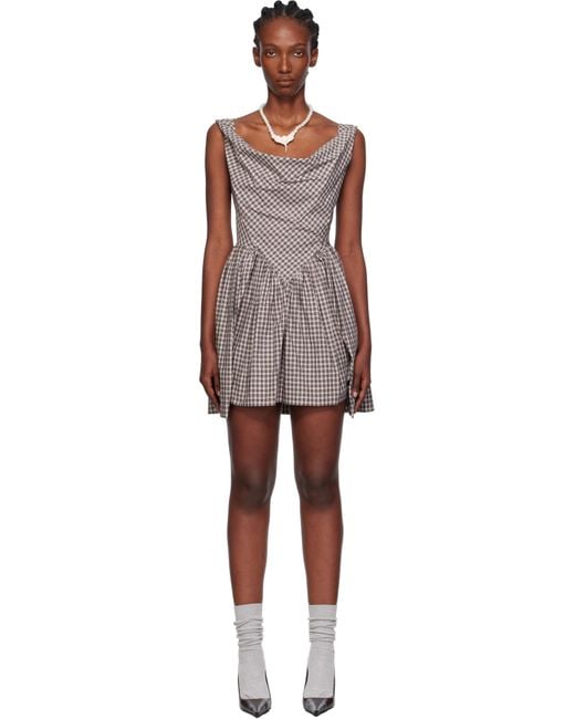 Vivienne Westwood Off- & Sunday Minidress in Black | Lyst
