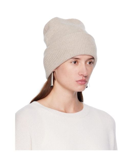 Lisa Yang White 'The Stockholm' Beanie