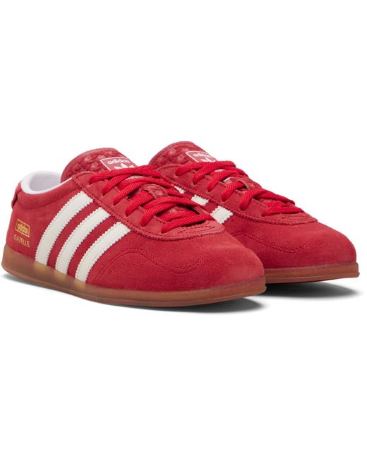 Adidas Originals Red Gazelle Lo Pro Sneakers for men