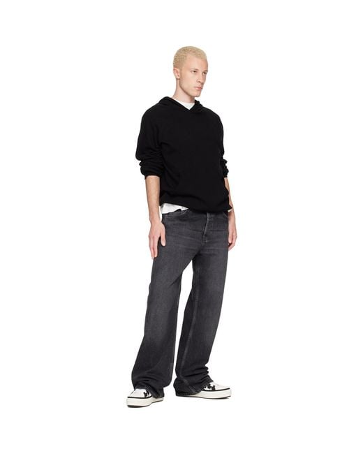 Amiri Black Stars Court Low Sneakers for men