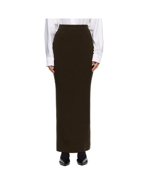 Max Mara Black Boris Maxi Skirt